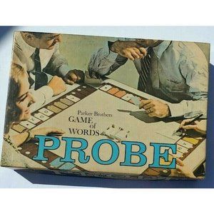 Vintage 1964 Probe Game of Words by Parker Bothers Version Number 200